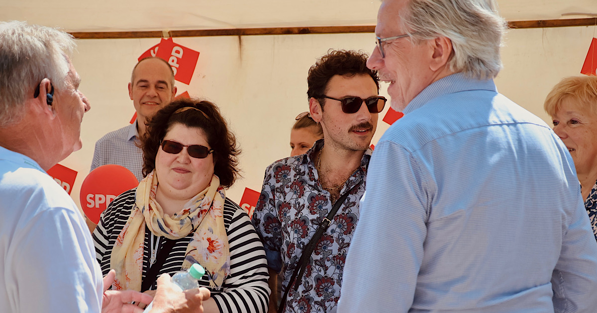 Rainer Ziffels, Olemia Flores Ramirez, Alexander Niessen und Martin Matz