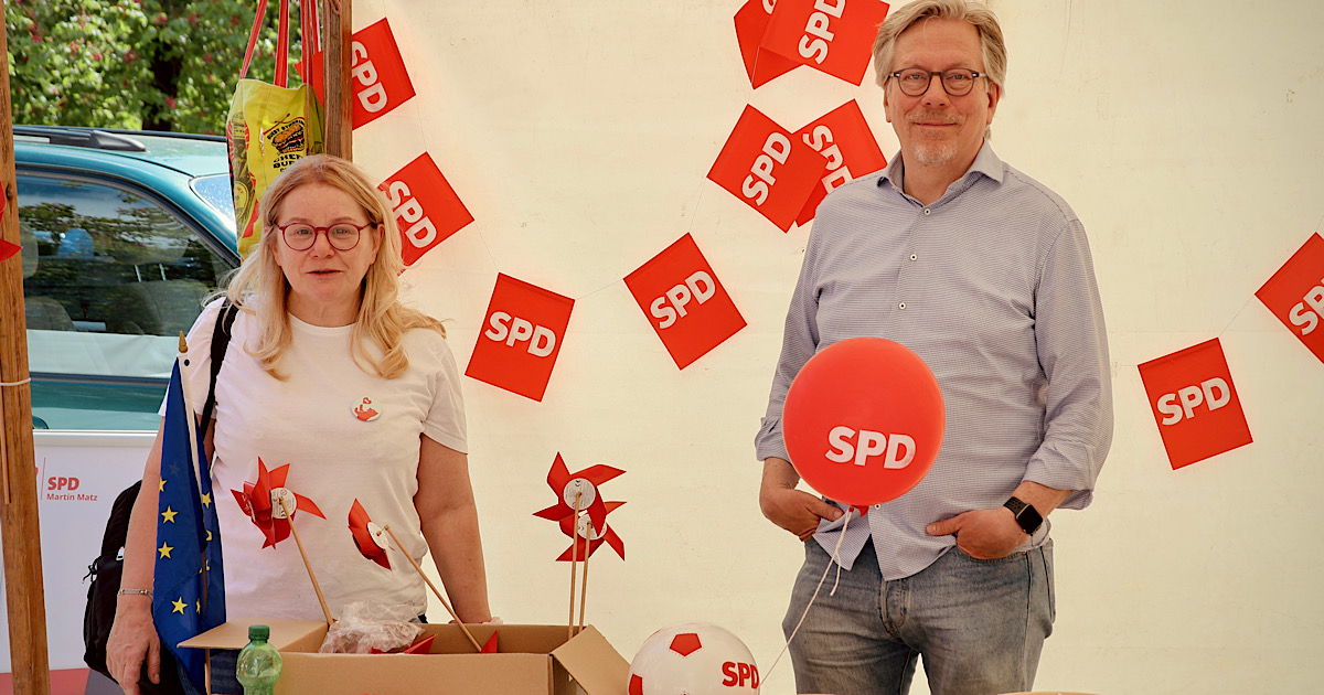 Sandrine Fabre und Martin Matz