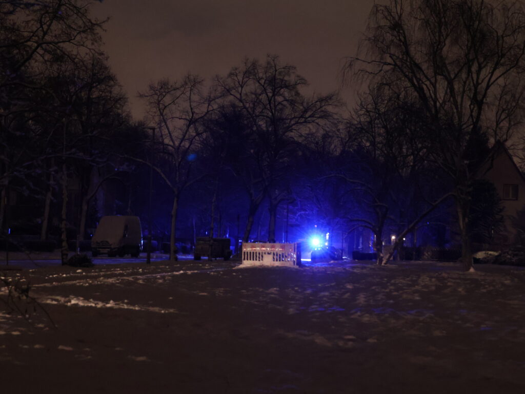 Blaulicht Stromausfall im Bezirk