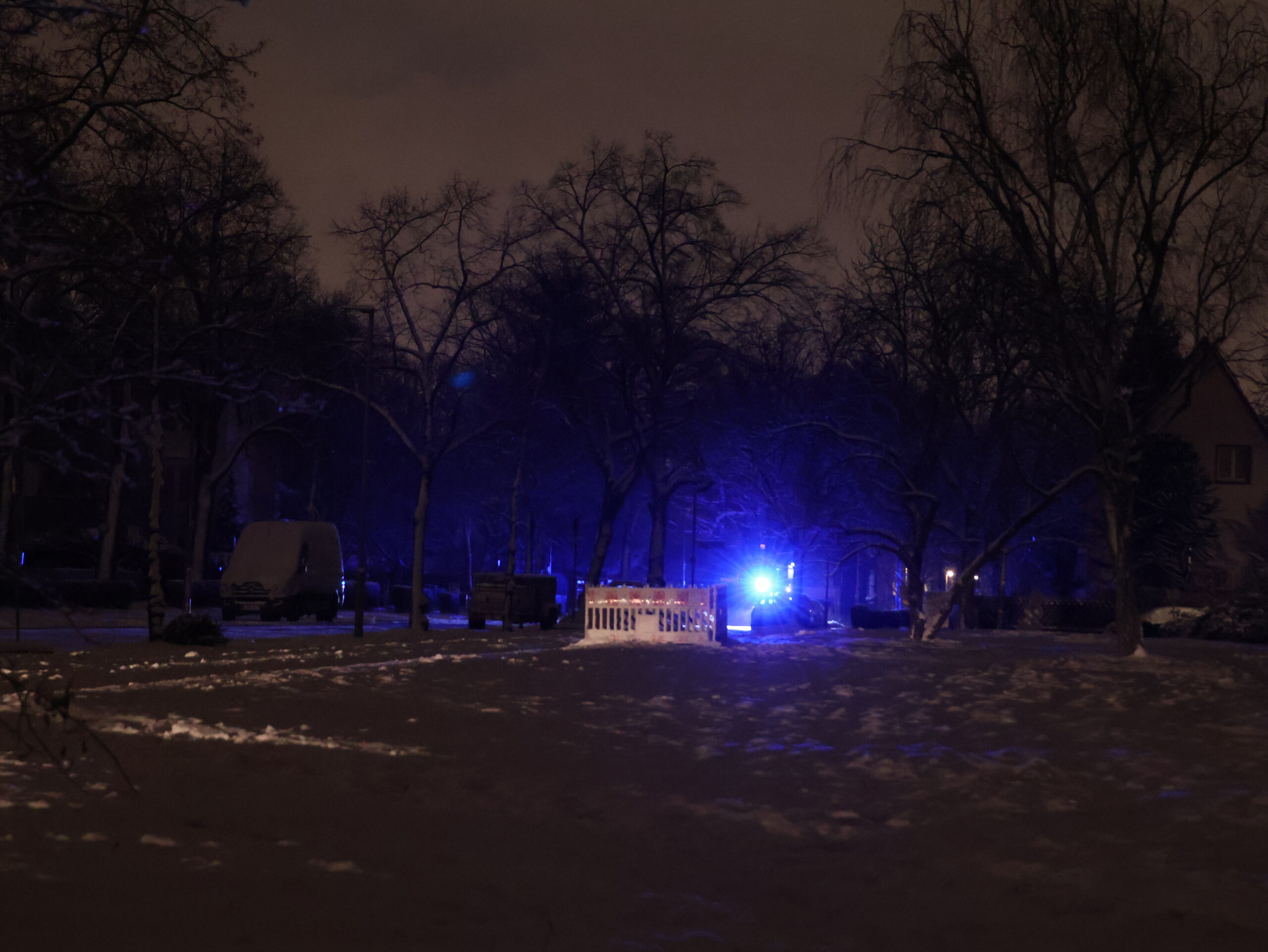 Blaulicht Stromausfall im Bezirk