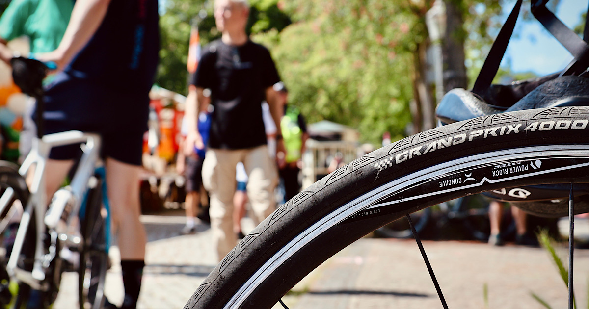 Fahrrad beim Lichterfelder Rundstreckenrennen