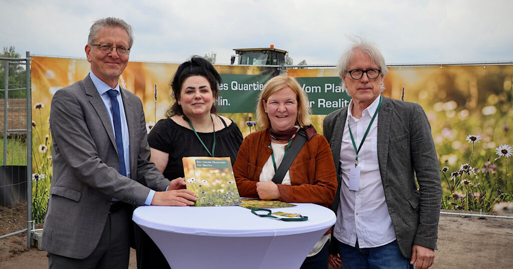 Christian Gaebler, Carolyn Macmillan, Carolina Böhm, Matthias Kollatz SPD