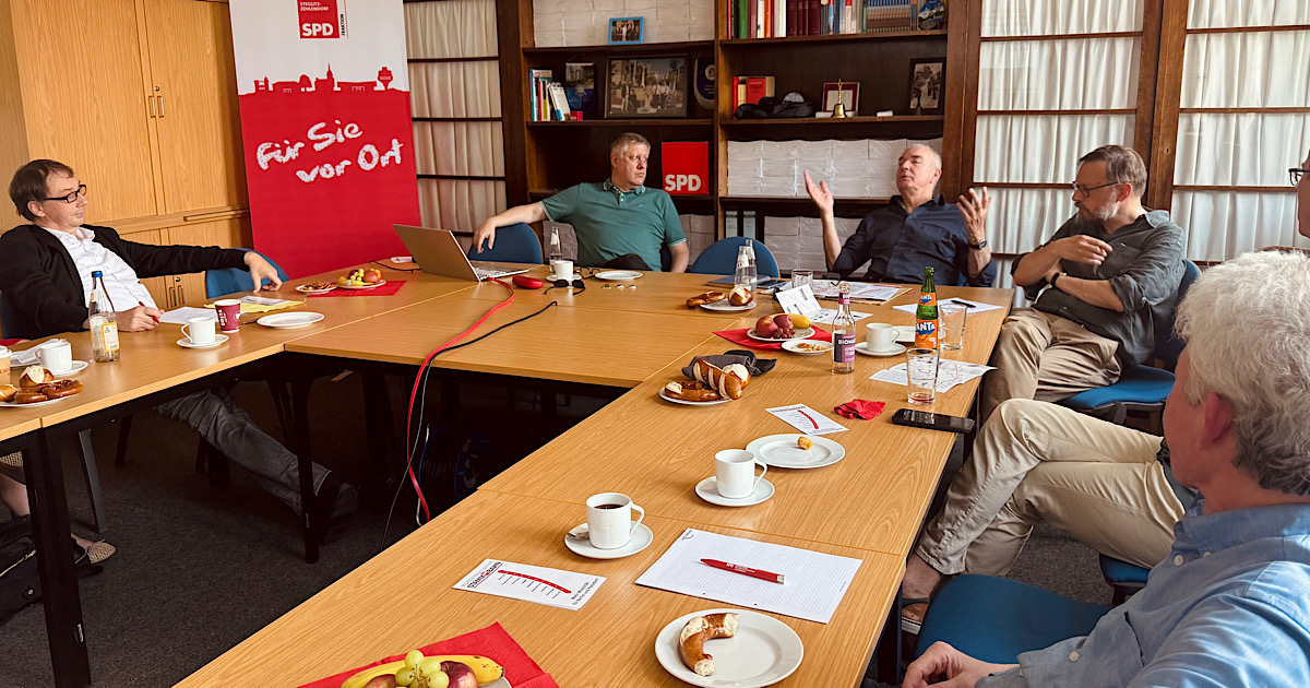 Kommunalpolitisches Frühstück Stammbahn